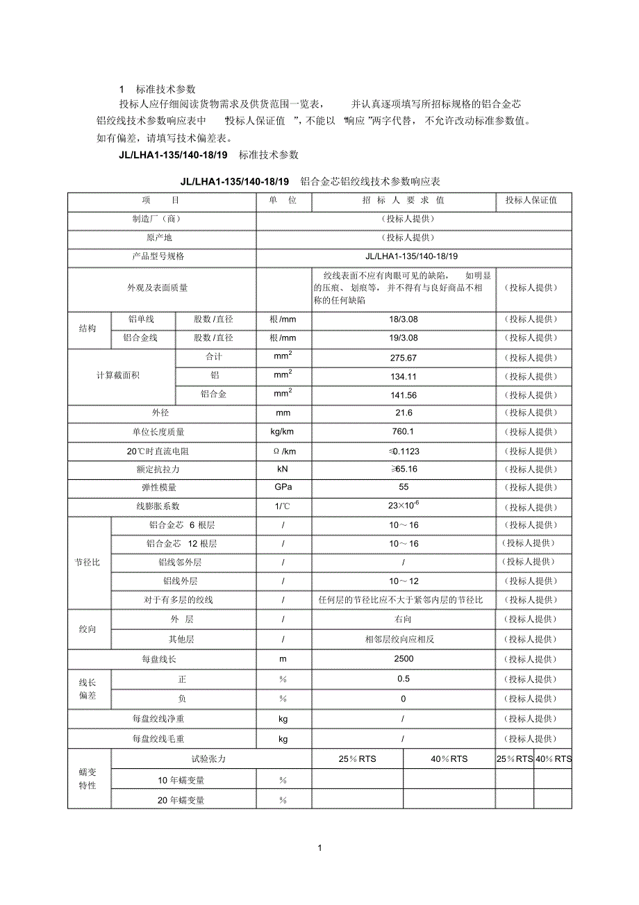 铝合金芯铝绞线(LHA)_第3页