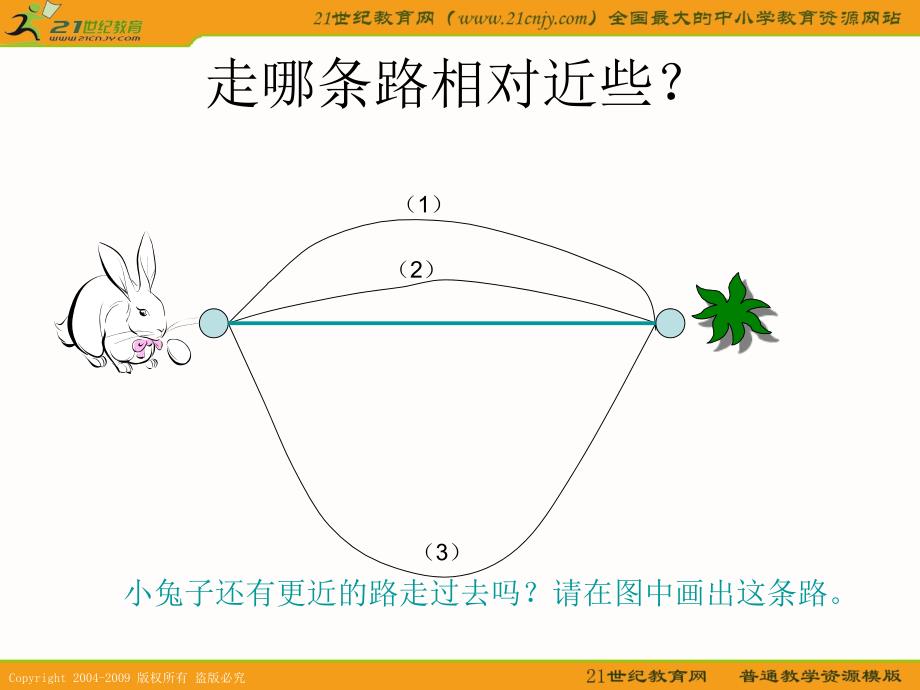 （西师大版）四年级数学上册课件_线段射线直线_第3页