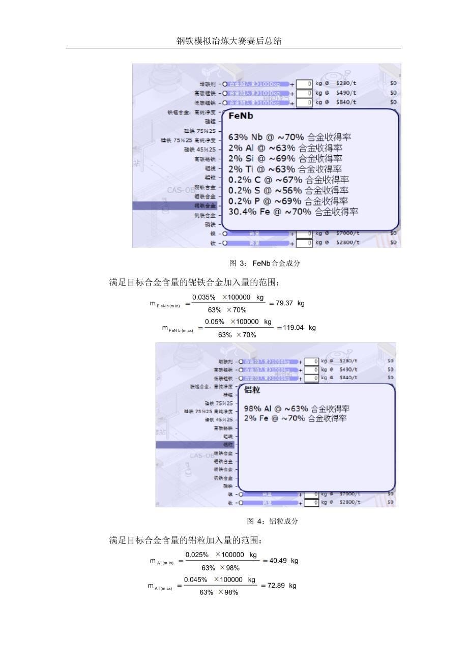 钢铁模拟冶炼大赛总结_第5页