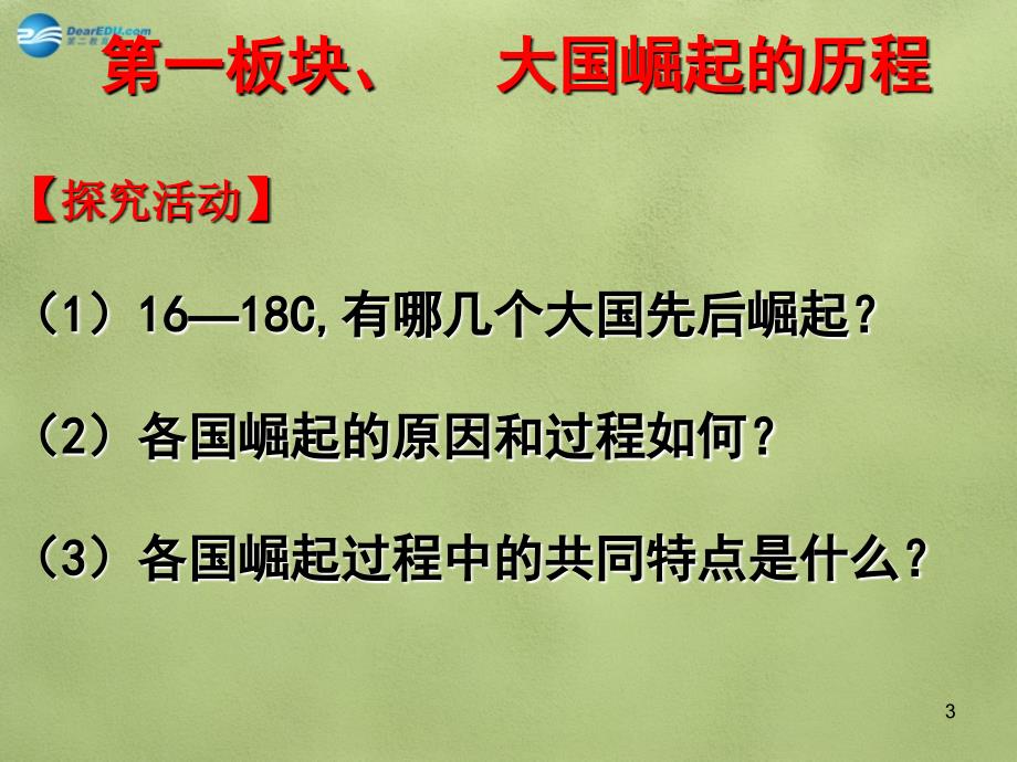 高中历史_专题五_第二课 血与火的征服与掠夺课件 人民版必修_第3页