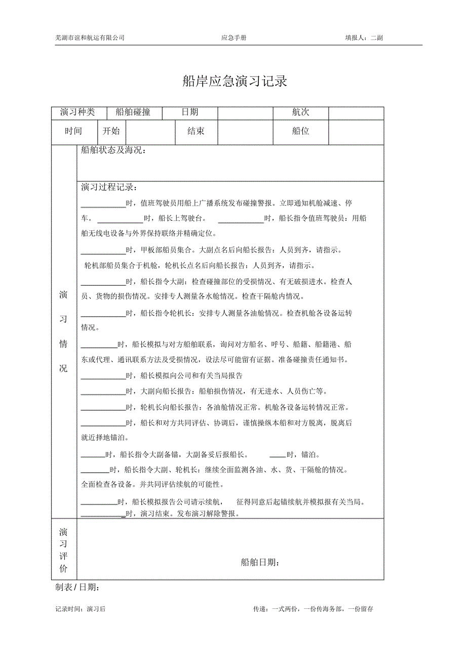 6、船舶应急演习记录_第3页