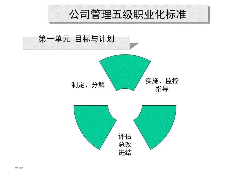 益华时代-大唐无线通信五级管理者职业化标准_第5页