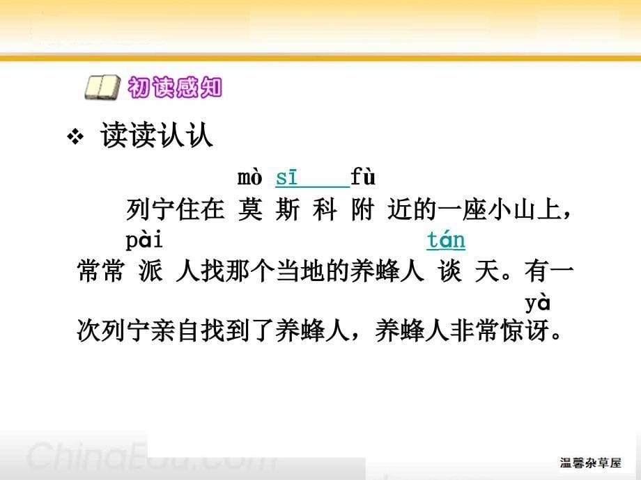 人教新课标版小学二下《蜜蜂引路》课件_1_第5页