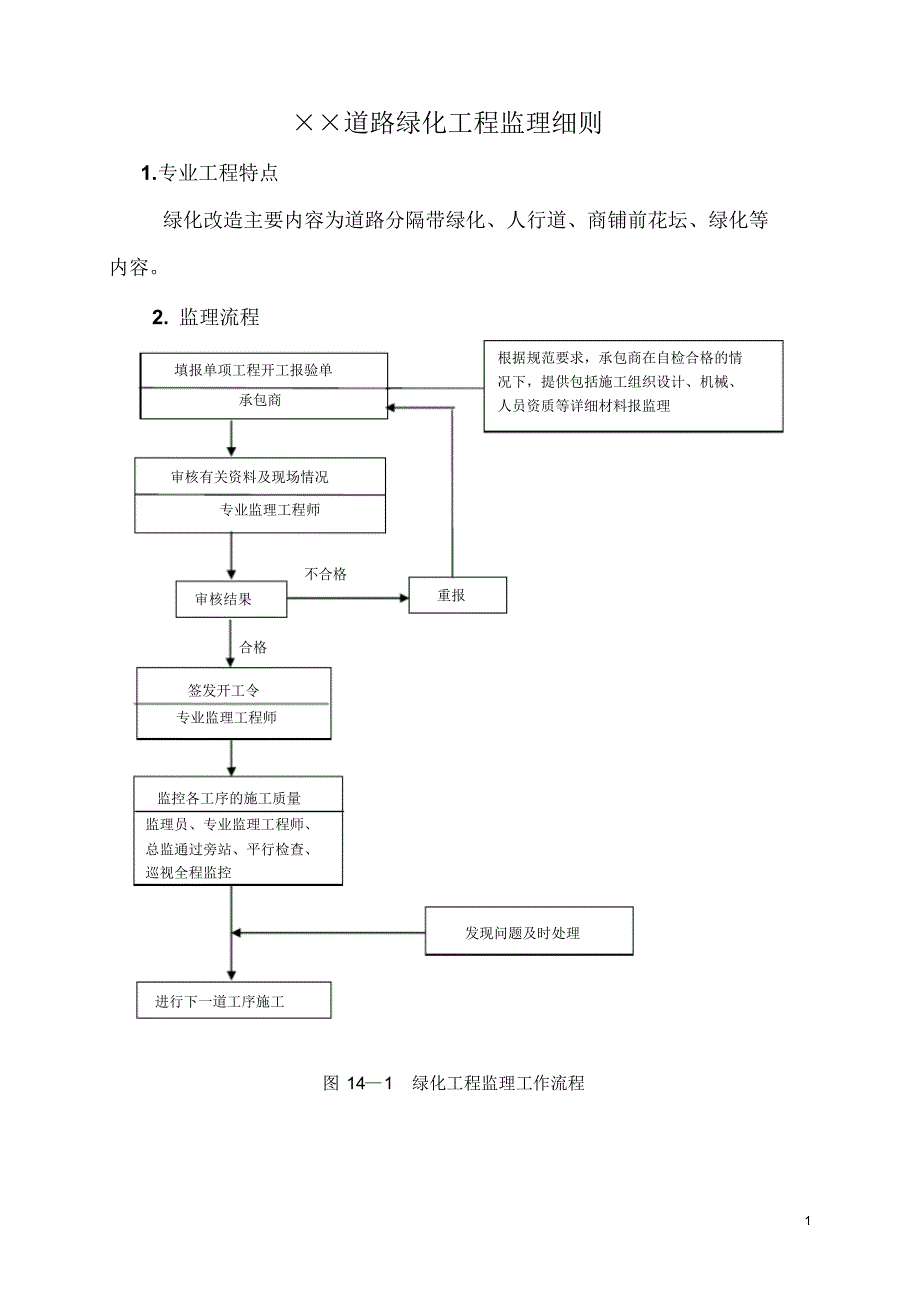 道路绿化工程监理细则_第1页
