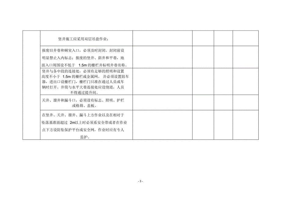 非煤矿山企业安全标准化管理台帐之三_第5页