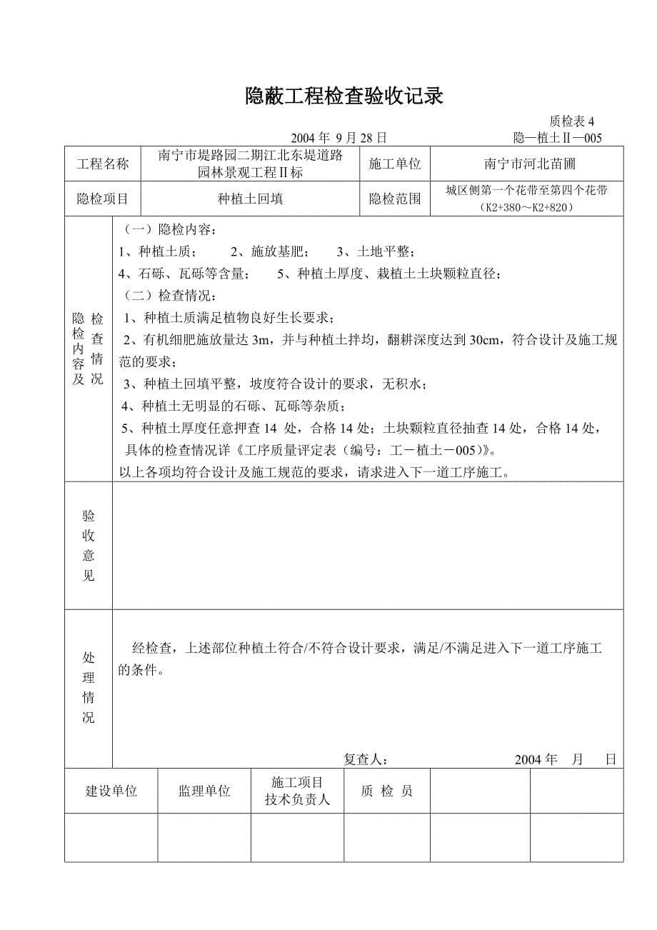 1种植土隐蔽工程检查验收记录_第5页