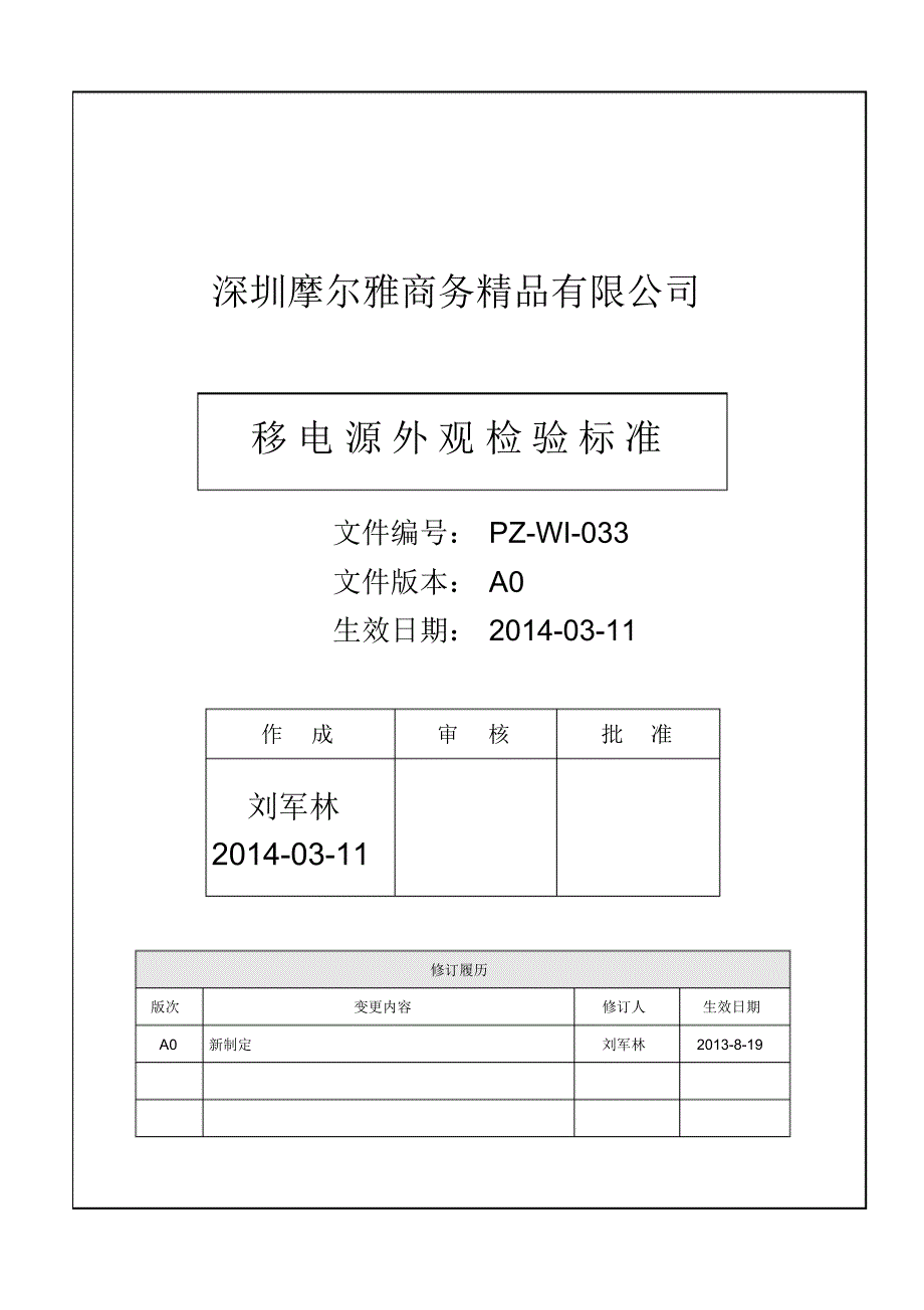 产品外观检验标准0821_第1页