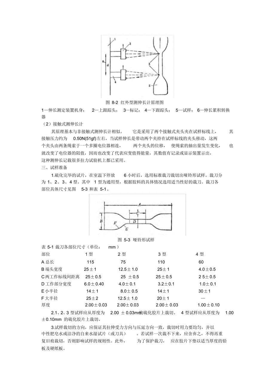 青岛科技大学-橡胶实验八--拉伸性能_第2页