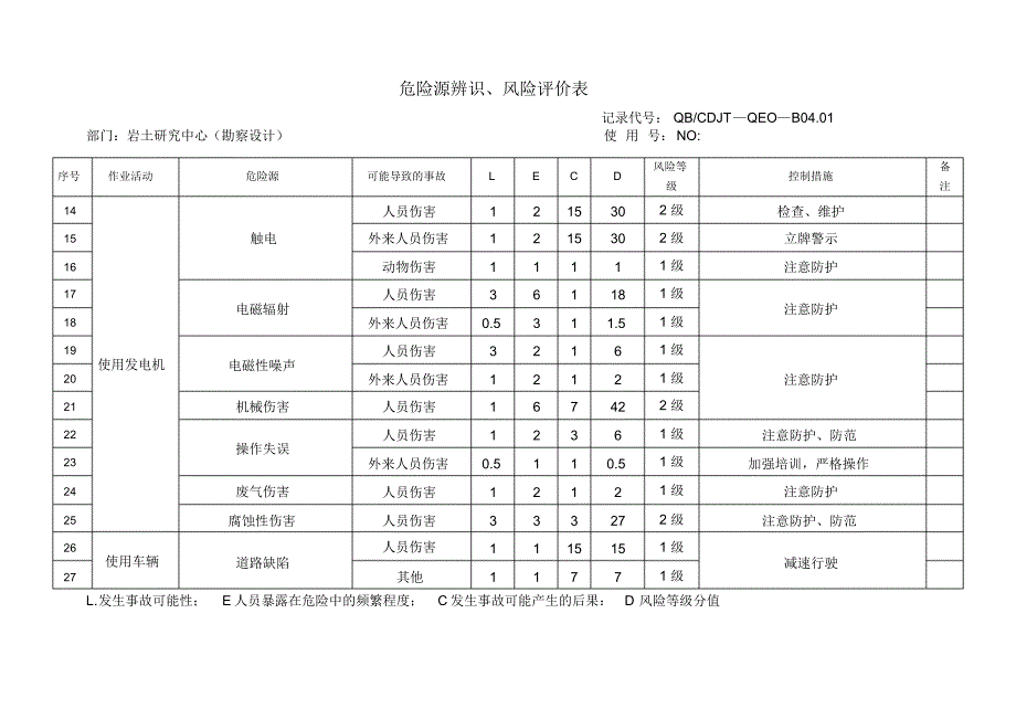 (勘察设计)危险源识别_第3页