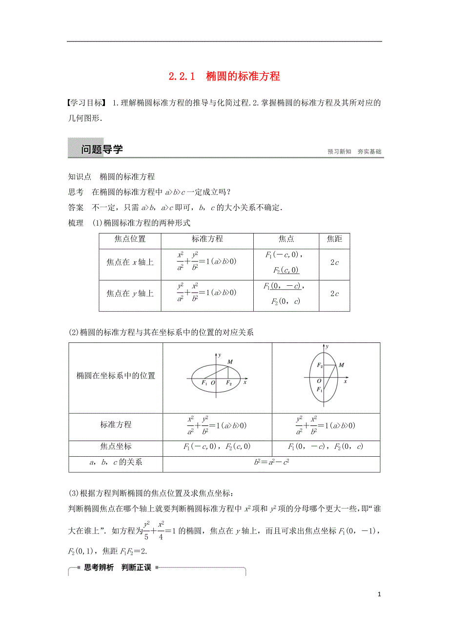 2018_2019高中数学第2章圆锥曲线与方程2.2.1椭圆的标准方程学案苏教版选修_第1页