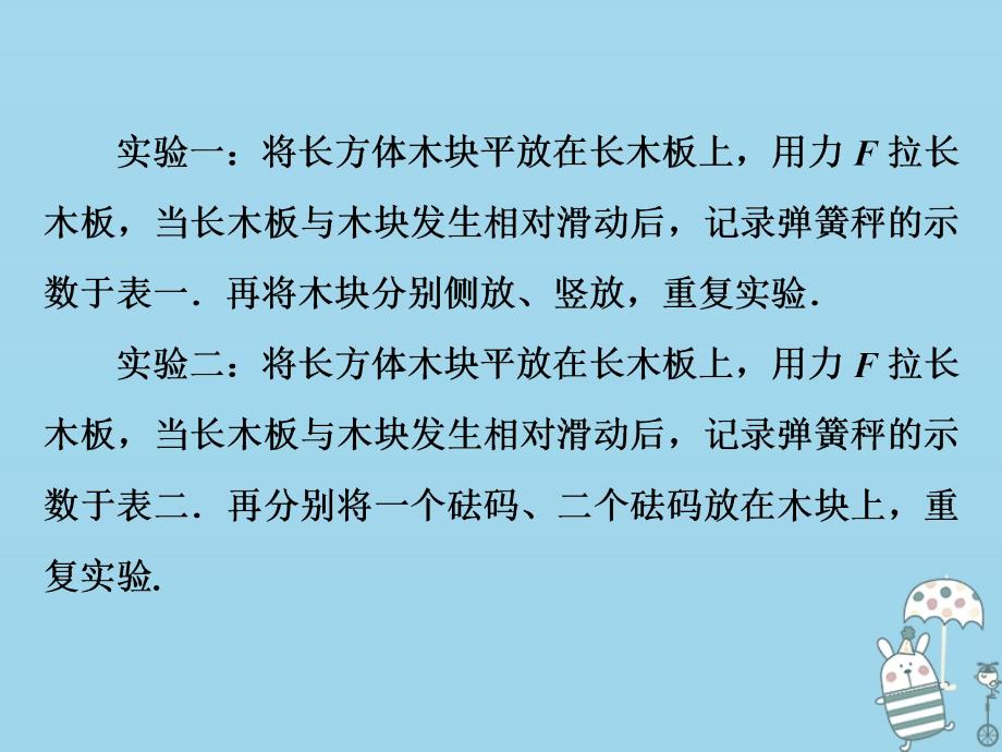 2018年八年级物理全册 第六章 熟悉而陌生的力 微专题8 探究摩擦力的影响因素课件 （新版）沪科版_第4页