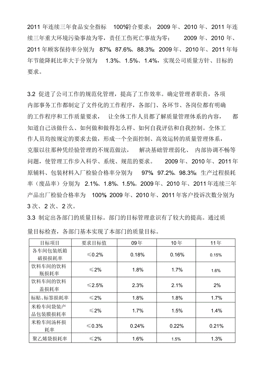 企业质量管理情况报告_第4页