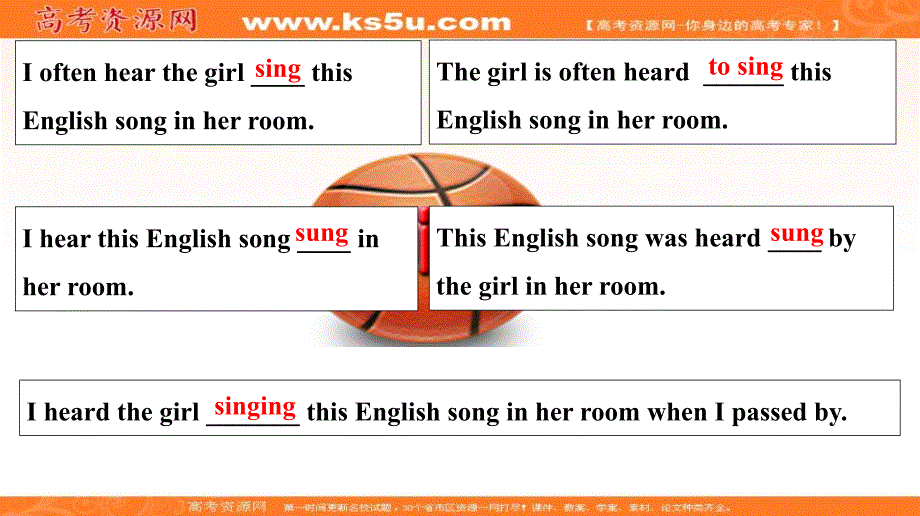 2018-2019版高中英语人教版（通用）必修五同课异构教学课件：unit 2 period two learning about language & using language _第2页