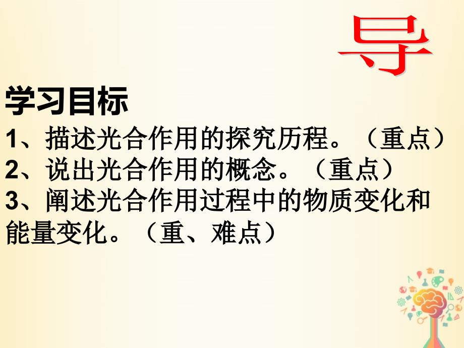 江西省吉安县高中生物 第五章 细胞的能量供应和利用 5.4 能量之源——光和光合作用（第2课时）课件 新人教版必修1_第2页