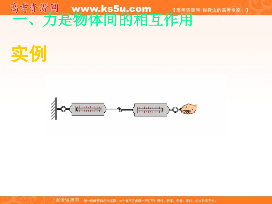 湖南省长沙市人教版高一物理必修一课件：4.5牛顿第三定律 （共78张ppt） _第3页