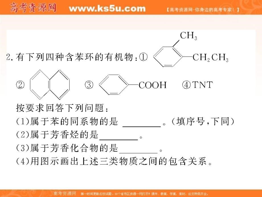 2019届一轮复习化学人教版课件：认识有机化合物（111张） _第5页