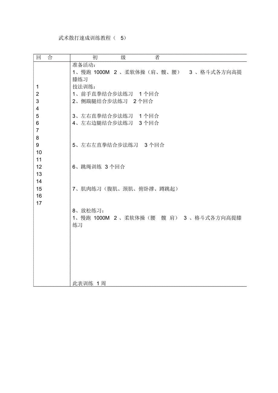 散打速成训练教程_第5页