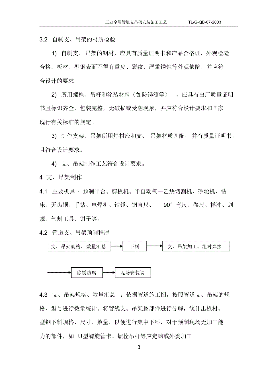 工业管道支吊架施工工艺_第3页