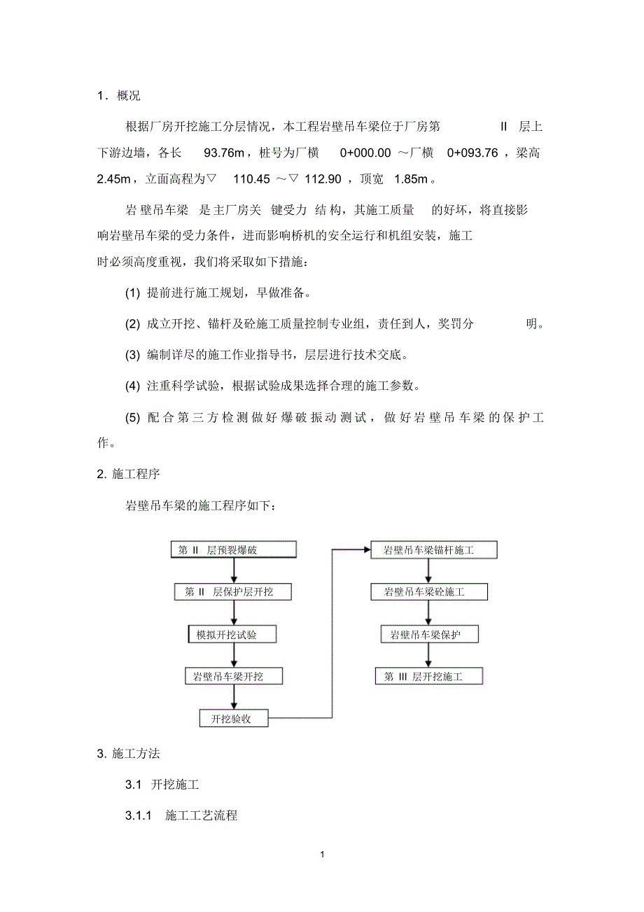 岩壁吊车梁施工工艺_第1页