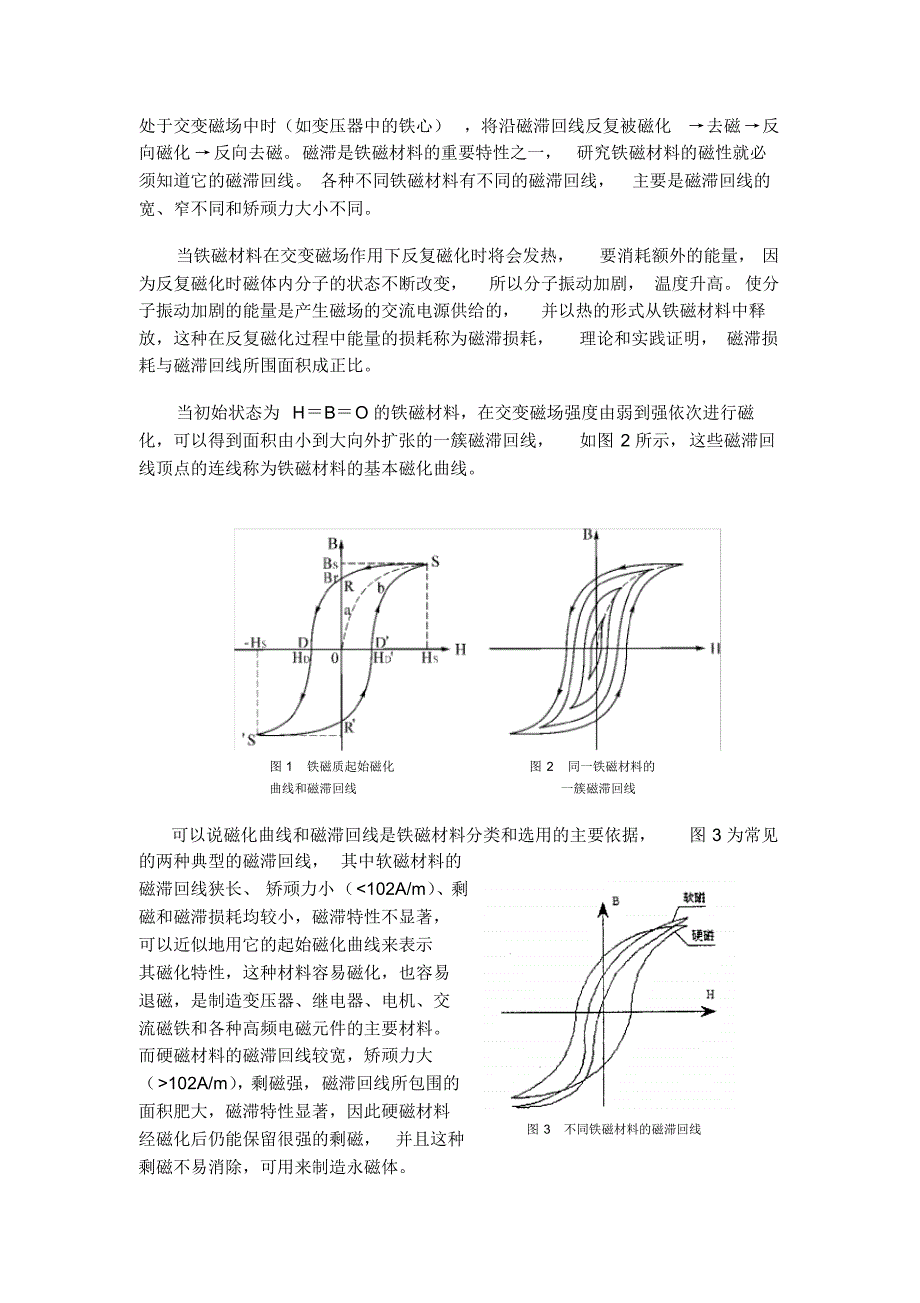 铁磁材料的滞回线和基本磁化曲线实验报告_第3页