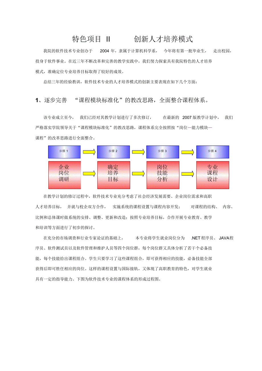 软件专业人才培养模式创新_第1页