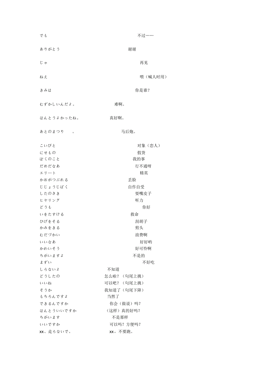 日语简单日常用语_第2页