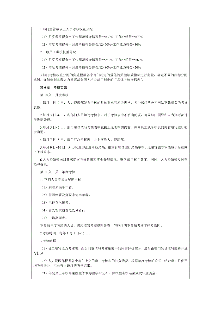 供电企业绩效考核制度c_第3页