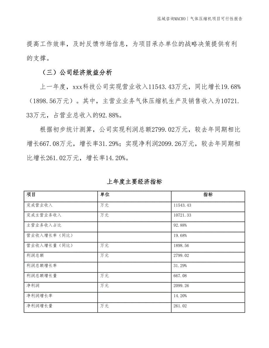 气体压缩机项目可行性报告_第5页