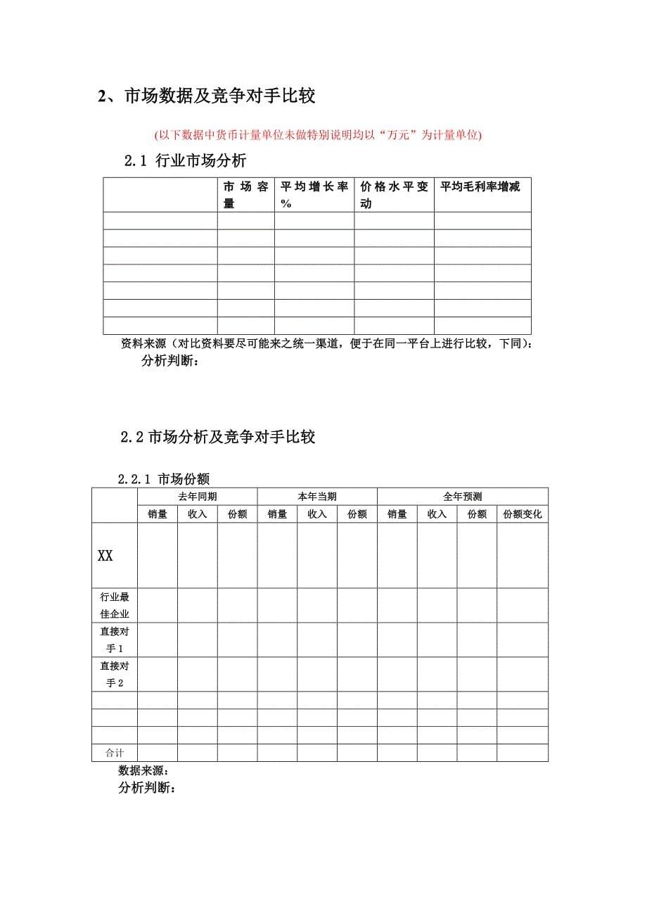 集团KPI指标以及中期述职模版 相当翔实（35页）_第5页