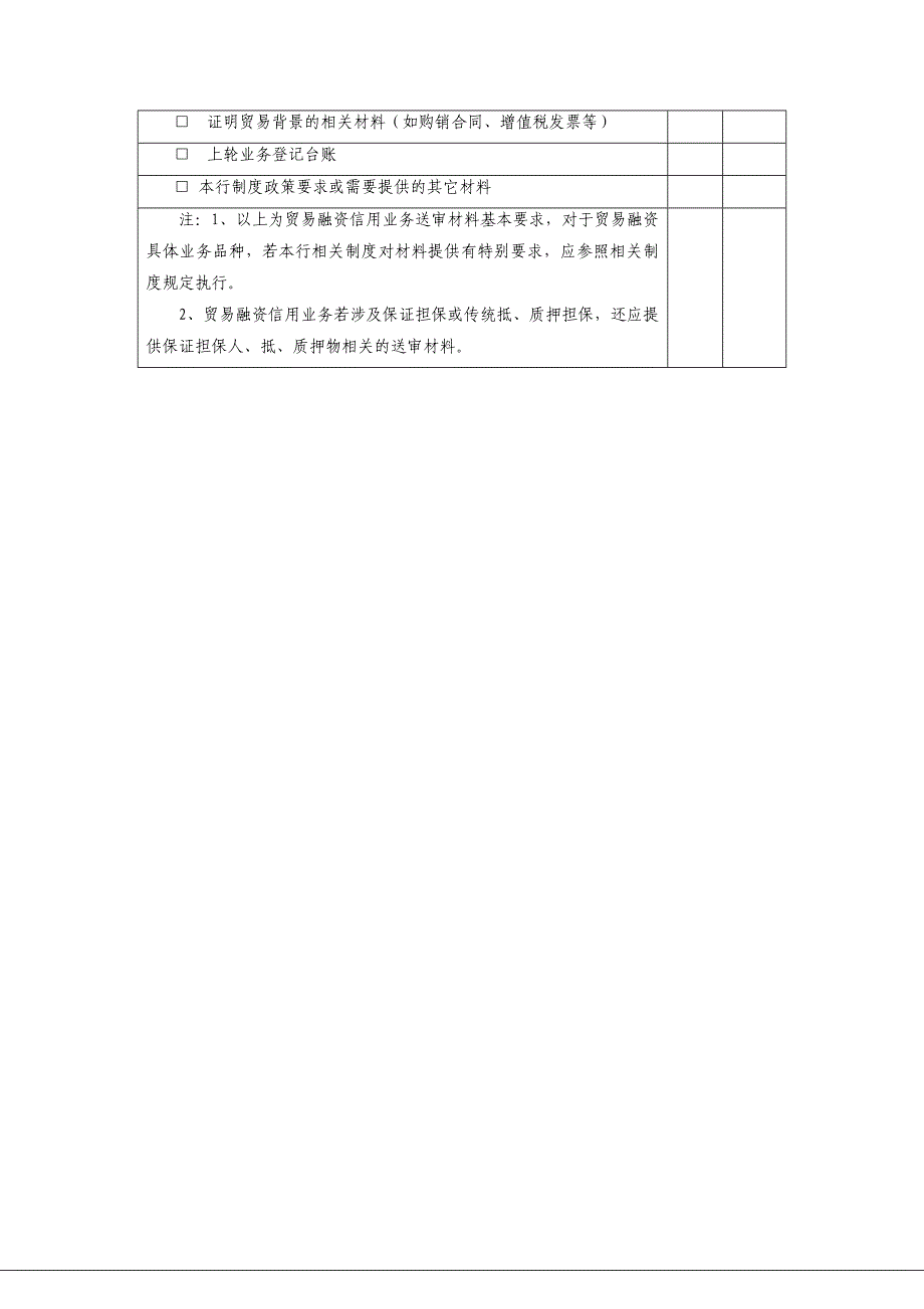 贸易融资信用业务方案送审报告_第4页