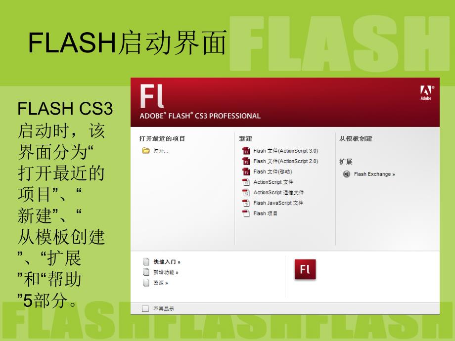 flash基本操作与设置_第3页