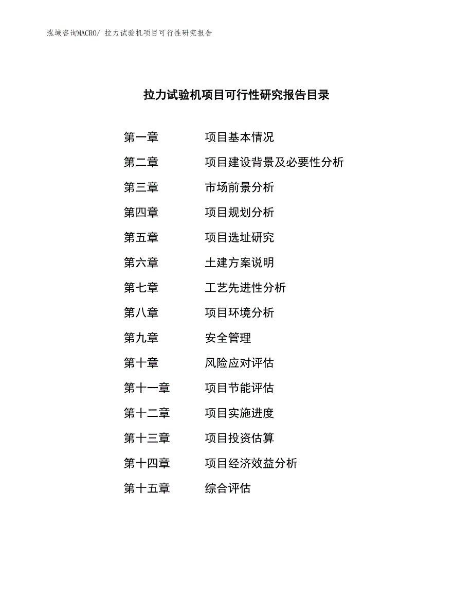 （模板）拉力试验机项目可行性研究报告_第3页