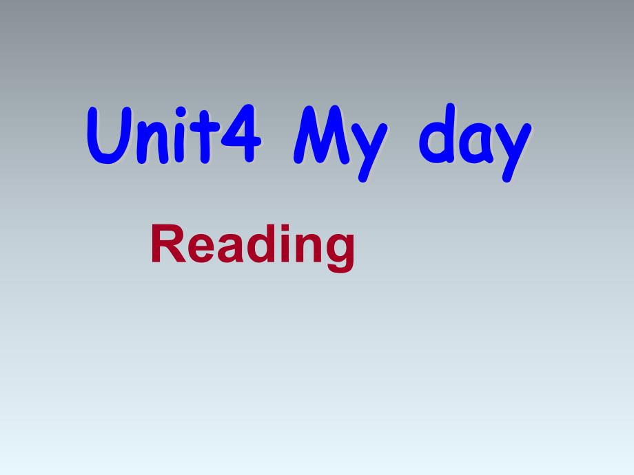 译林版初中七年级英语上册教学课件   第四单元reading_第1页