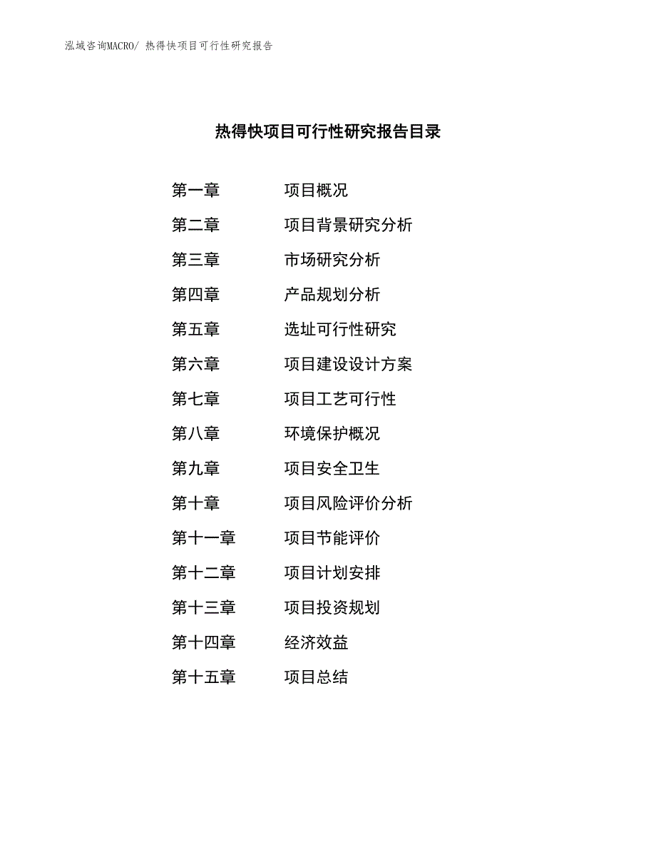 （参考模板）热得快项目可行性研究报告_第3页