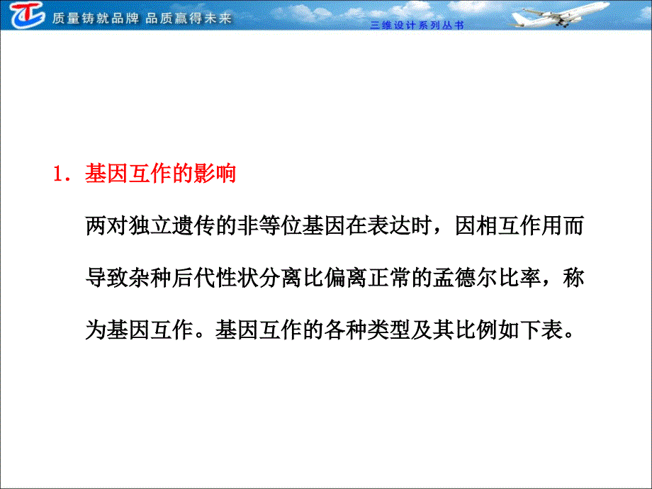 必修②第二单元“9∶3∶3∶1分离比”偏离的类型专题大看台_第3页