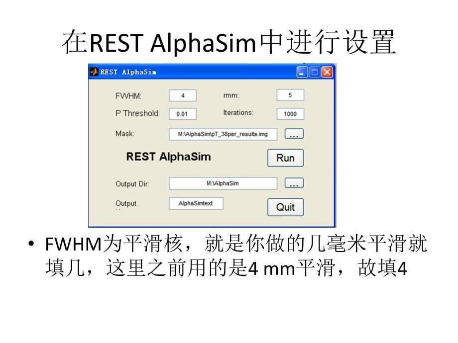 《alphasim校正方法》ppt课件_第5页