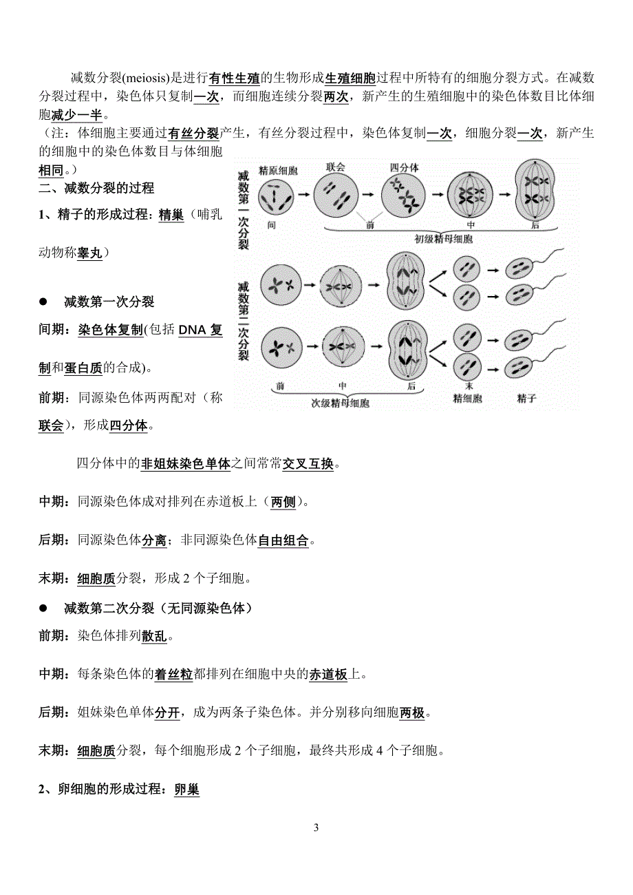 【6A文】高中生物必修二知识点总结_第3页