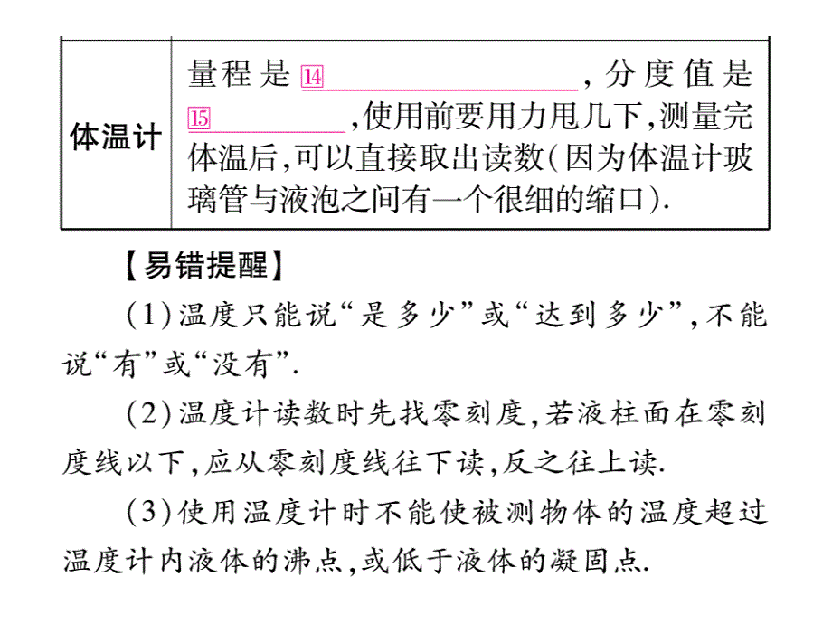 掌控中考物理总复习（湖南专版）课件（图片版）第三章 物态变化 （共45张ppt）_第4页