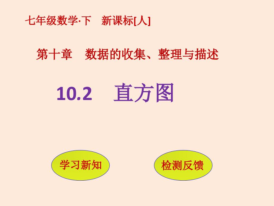 2017秋人教版数学七年级下册（贵州专版）同步教学课件：10.2　直方图_第1页