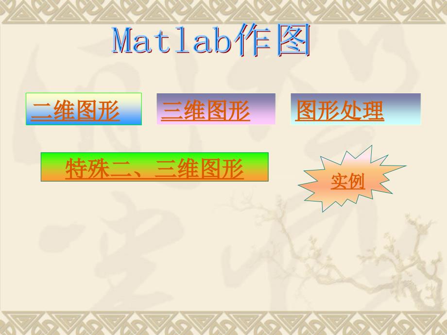 《matlab曲线图曲面》ppt课件_第1页