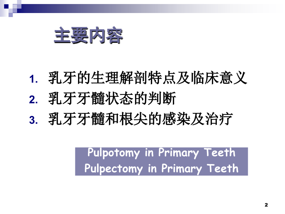 《儿童牙髓病学》ppt课件_第2页