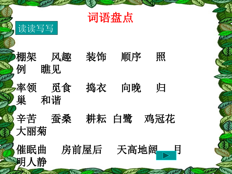 人教版四年级语文下册语文园地_第3页