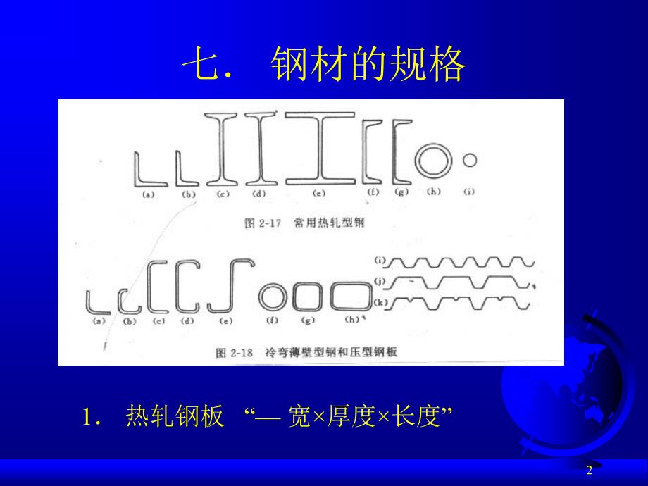 《钢材种类规格》ppt课件_第2页