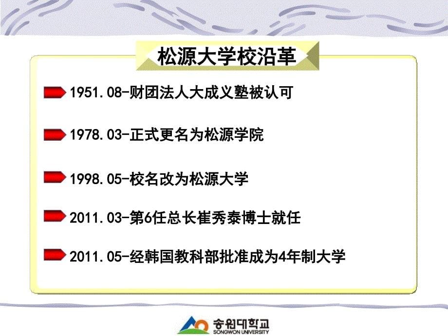 《韩国松源大学》ppt课件_第5页