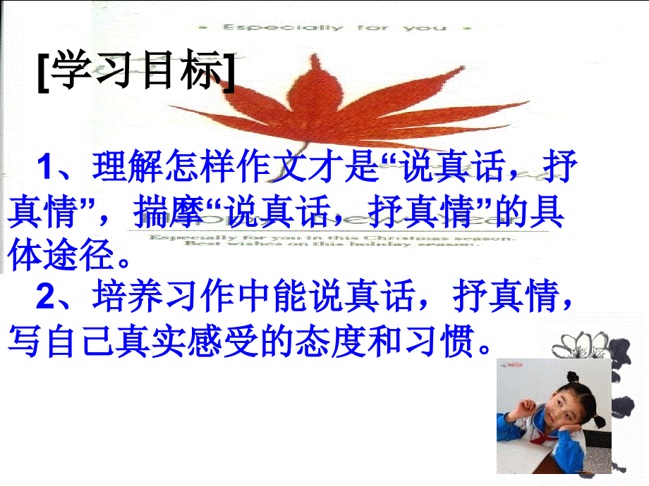 说真话抒真情》教学课件娄伟主备_第2页