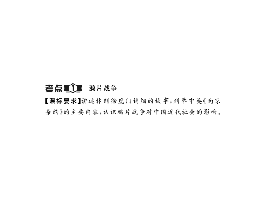 2017年中考历史总复习课件 ：第二部分 精讲第一学习主题 列强侵略和中国人民的抗争_第4页