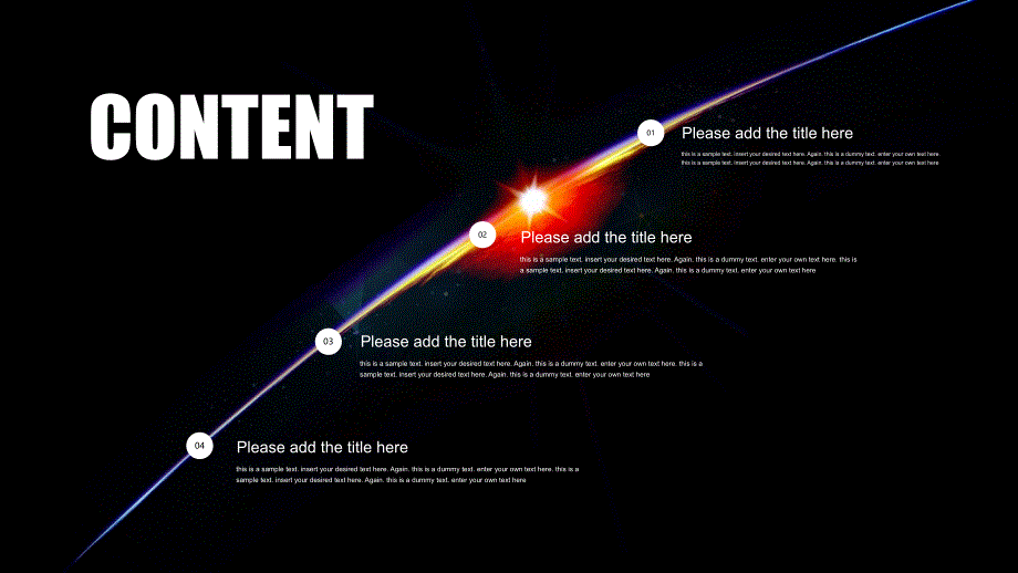 【6A文】最新精美Powerpoint之炫酷动态科幻宇宙星球-英文_第2页