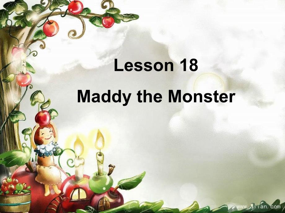 冀教版四年级下册英语lesson18maddyth_第1页