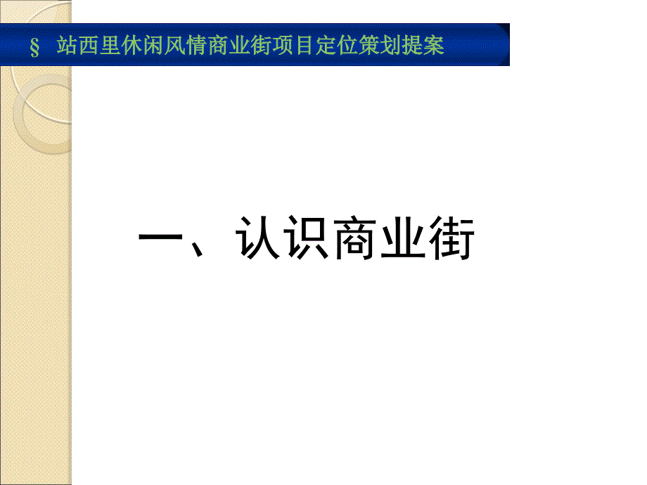 站西里休闲风情商业街项目定位策划提案（ppt40页_第4页