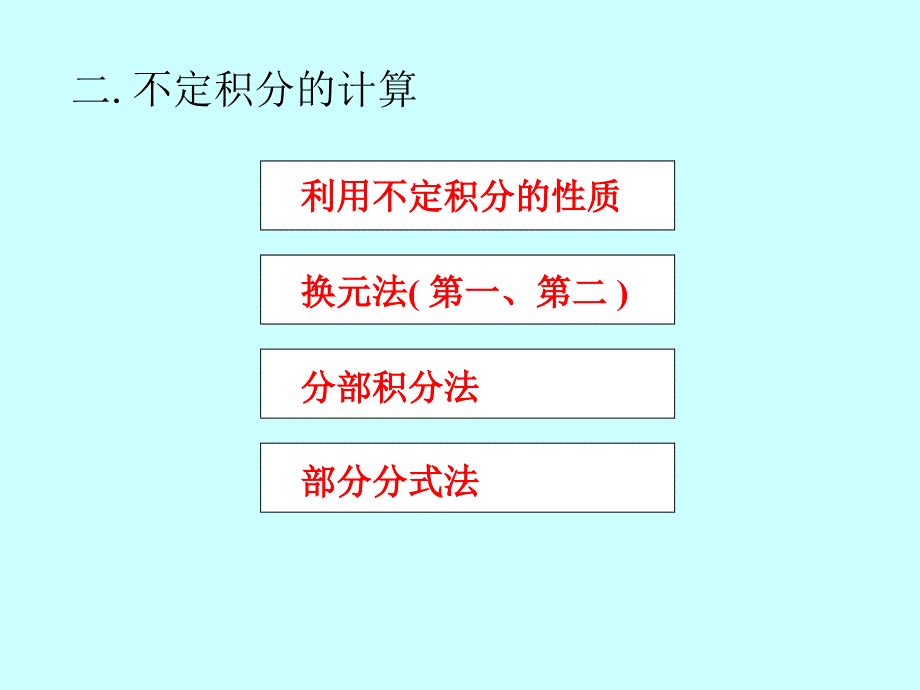 微积分学ppt标准课件25-第25讲不定积分及其计算（续_第3页